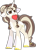 Size: 1306x1829 | Tagged: safe, artist:rickysocks, oc, oc only, pony, unicorn, base used, braid, female, floppy ears, heart, mare, mouth hold, simple background, solo, transparent background