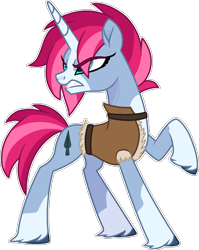 Size: 1143x1434 | Tagged: safe, artist:rickysocks, oc, oc only, pony, unicorn, base used, female, frown, looking back, mare, raised hoof, simple background, solo, transparent background