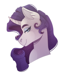 Size: 2000x2300 | Tagged: safe, artist:monnarcha, rarity, pony, unicorn, g4, bushy brows, bust, high res, portrait, simple background, solo, thick eyebrows, transparent background