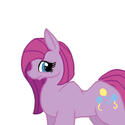 Size: 500x500 | Tagged: safe, artist:littlesnowyowl, pinkie pie, earth pony, pony, g4, balloon, female, mare, pinkamena diane pie, sad, simple background, solo, transparent background