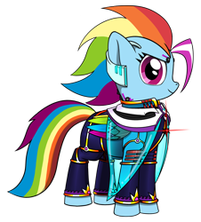 Size: 1812x2008 | Tagged: safe, artist:questionmarkdragon, rainbow dash, pegasus, pony, g4, clothes, eyelashes, female, mare, simple background, solo, story included, transparent background