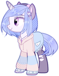 Size: 1280x1631 | Tagged: safe, artist:toffeelavender, oc, oc only, pony, unicorn, base used, clothes, female, heart, heart eyes, horn, mare, simple background, smiling, solo, transparent background, unicorn oc, wingding eyes