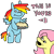 Size: 512x512 | Tagged: safe, artist:pantsuholocaust, fluttershy, rainbow dash, pegasus, pony, g4, 1000 hours in ms paint, bipedal, food, pie, simple background, transparent background