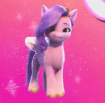 Size: 212x207 | Tagged: safe, screencap, pipp petals, pegasus, pony, g5, my little pony: make your mark, my little pony: make your mark chapter 1, adorapipp, animated, cute, female, gif, gif for breezies, i watch it for the ears, mare, picture for breezies, solo