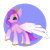 Size: 1280x1280 | Tagged: safe, artist:nnaly, pipp petals, pegasus, pony, g4, g5, adorapipp, blue background, cute, eyebrows, eyebrows visible through hair, female, looking at you, mare, raised hoof, simple background, smiling, smiling at you, solo, spread wings, transparent background, wings
