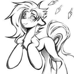 Size: 670x670 | Tagged: artist needed, source needed, safe, oc, oc:materlia harvest, earth pony, pony, solo