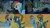 Size: 1280x720 | Tagged: safe, edit, edited screencap, editor:quoterific, screencap, rainbow dash, spitfire, pegasus, pony, g4, my little pony: friendship is magic, newbie dash, season 6, clothes, cute, cutefire, dashabetes, duo, female, goggles, mare, open mouth, open smile, smiling, spread wings, text, trophy, uniform, wings, wonderbolts uniform