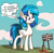 Size: 1440x1420 | Tagged: safe, artist:la hum, dj pon-3, vinyl scratch, pony, unicorn, g4, alcohol, booze, bottle, cyrillic, russian, sign, solo, translated in the description, trap (device)