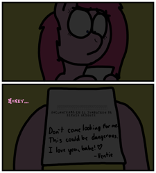 Size: 1275x1414 | Tagged: safe, artist:professorventurer, oc, oc:cassie venturer, pony, ask professor venturer, cryptogram, not pinkamena, puzzle, solved, spanish