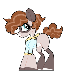 Size: 1600x1635 | Tagged: safe, artist:moonert, oc, oc only, earth pony, pony, clothes, earth pony oc, female, mare, simple background, smiling, solo, transparent background