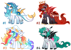 Size: 1280x905 | Tagged: safe, artist:mirrastat, oc, alicorn, bat pony, bat pony alicorn, pony, alicorn oc, base used, bat pony oc, bat wings, butt wings, hat, horn, knife, male, multicolored hair, rainbow hair, simple background, smiling, stallion, transparent background, unshorn fetlocks, wings, witch hat