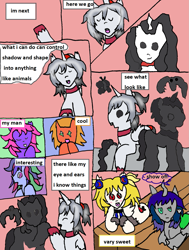 Size: 1251x1659 | Tagged: safe, artist:ask-luciavampire, oc, changeling, earth pony, pony, succubus, undead, unicorn, vampire, vampony, shadow