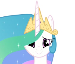 Size: 1024x882 | Tagged: safe, princess celestia, alicorn, pony, g4, keep calm and flutter on, cute, cutelestia, female, looking at you, mare, simple background, solo, white background