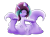 Size: 1043x766 | Tagged: artist needed, safe, oc, oc only, oc:mistress melody, goo, goo pony, original species, looking at you, one eye closed, simple background, smiling, smiling at you, solo, tentacles, transparent background, wink, winking at you