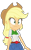 Size: 629x1024 | Tagged: safe, artist:fireluigi29, edit, edited screencap, screencap, applejack, human, equestria girls, g4, applejack's hat, background removed, cowboy hat, female, hat, not a vector, shocked, shocked expression, simple background, solo, transparent background