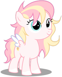 Size: 2730x3390 | Tagged: safe, artist:strategypony, oc, oc only, oc:ninny, pegasus, pony, coat markings, feathered wings, female, filly, foal, heterochromia, high res, pegasus oc, simple background, socks (coat markings), spread wings, tail, transparent background, two toned mane, two toned tail, wings