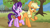 Size: 3840x2160 | Tagged: safe, artist:moonatik, applejack, starlight glimmer, earth pony, pony, unicorn, g4, 4k, alcohol, alternate universe, apple, apple tree, applejack's hat, bag, bandana, beer, cloud, cowboy hat, duo, duo female, eyebrows, eyebrows visible through hair, female, fence, hat, high res, hill, lidded eyes, looking at each other, looking at someone, mare, nervous, open mouth, open smile, raised hoof, saddle bag, sky, smiling, sweet apple acres, tree