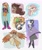 Size: 1716x2048 | Tagged: safe, artist:oc_ponys, rainbow dash, sunset shimmer, oc, oc:double circle, human, pegasus, pony, g4, clothes, cloud, emanata, female, grin, hand on hip, humanized, looking at you, mare, one eye closed, simple background, smiling, tank top, white background, wings, wink, winking at you