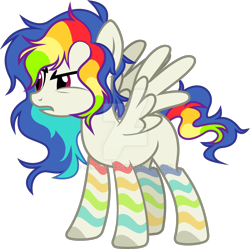 Size: 1920x1909 | Tagged: safe, artist:renhorse, oc, oc:prism waves, pegasus, pony, female, mare, simple background, solo, transparent background