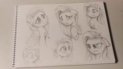 Size: 4656x2620 | Tagged: safe, artist:itchystomach, pipp petals, pegasus, pony, g5, pencil drawing, traditional art