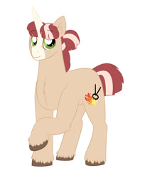 Size: 1690x2000 | Tagged: safe, artist:queenderpyturtle, oc, oc:adrestia, pony, unicorn, female, mare, offspring, parent:moondancer, parent:trouble shoes, simple background, solo, white background