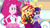 Size: 1920x1080 | Tagged: safe, screencap, pinkie pie, sci-twi, sunset shimmer, twilight sparkle, human, equestria girls, equestria girls series, g4, rollercoaster of friendship, 1080p, clothes, female, geode of empathy, geode of sugar bombs, geode of telekinesis, hand on hip, magical geodes, open mouth, pinkie pie is not amused, skirt, sunset shimmer is not amused, talking, trio, trio female, tutu, twilight sparkle is not amused, unamused