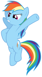 Size: 7000x12900 | Tagged: safe, artist:tardifice, rainbow dash, pegasus, pony, g4, the mysterious mare do well, absurd resolution, angry, female, flying, mare, simple background, solo, transparent background, vector