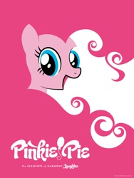 Size: 960x1280 | Tagged: safe, alternate version, artist:michael de pippo, part of a set, pinkie pie, earth pony, pony, g4, official, bust, comic con, female, mare, portrait, poster, solo