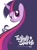 Size: 959x1280 | Tagged: safe, alternate version, artist:michael de pippo, part of a set, twilight sparkle, pony, g4, official, bust, comic con, female, mare, portrait, poster, solo