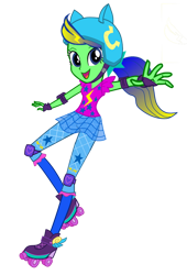 Size: 738x1083 | Tagged: safe, oc, oc:thunderbreeze, human, equestria girls, g4, my little pony equestria girls: friendship games, simple background, solo, transparent background, vector