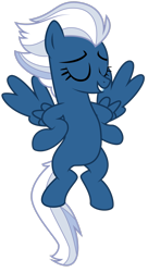 Size: 1806x3321 | Tagged: safe, artist:alicornoverlord, night glider, pegasus, pony, eyes closed, female, mare, simple background, transparent background, vector
