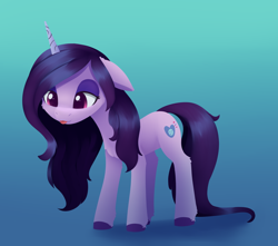 Size: 1980x1752 | Tagged: safe, artist:dusthiel, izzy moonbow, pony, g5, goth, goth izzy, simple background, solo, tongue out, transparent background