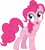 Size: 3000x3303 | Tagged: safe, artist:cloudy glow, pinkie pie, earth pony, pony, g4, my little pony: friendship is magic, the cutie map, .ai available, cute, diapinkes, high res, simple background, solo, transparent background, vector