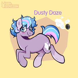 Size: 2000x2000 | Tagged: safe, artist:seasemissary, oc, oc:dusty daze, earth pony, pony, female, high res, magical lesbian spawn, mare, offspring, parent:coloratura, parent:radiant hope, solo