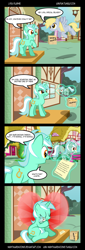 Size: 1600x4698 | Tagged: dead source, safe, artist:cloudshadezer0, artist:nightmaremoons, derpy hooves, lyra heartstrings, pegasus, pony, unicorn, g4, 2012, background pony, comic, cute, female, glowing, glowing horn, horn, hug, implied plothole plush lyra, letter, levitation, lyra plushie, lyrabetes, magic, magic aura, mare, package, plushie, self plushidox, show accurate, telekinesis, wholesome