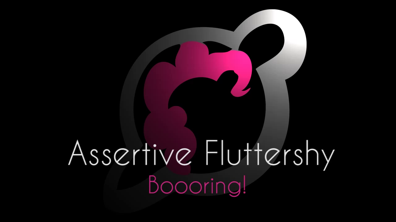 Assertive. Boooring. Assertive Fluttershy Boo Hoo Silva Hound Remix.