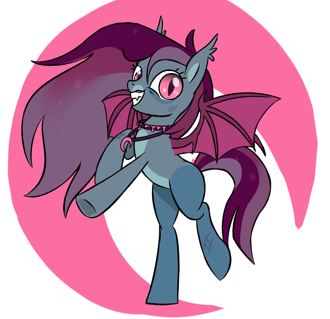 #2880179 - safe, artist:vadytwy, oc, oc:beet lightning, bat pony, pony ...
