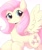 Size: 1597x1898 | Tagged: safe, artist:ginmaruxx, fluttershy, pegasus, pony, g4, blushing, chest fluff, cute, female, looking away, looking sideways, mare, open mouth, shyabetes, simple background, solo, spread wings, three quarter view, white background, wings