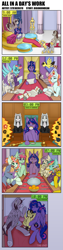 Size: 1075x4275 | Tagged: safe, artist:str1ker878, oc, oc only, oc:aerial agriculture, oc:earthing elements, oc:heartstrong flare, oc:king speedy hooves, oc:princess healing glory, oc:princess mythic majestic, oc:princess sincere scholar, oc:queen galaxia (bigonionbean), oc:tommy the human, alicorn, earth pony, pony, alicorn oc, alicorn princess, argument, armor, bedroom, bowing, canterlot, canterlot castle, castle, child, clothes, colt, comic, comic strip, commissioner:bigonionbean, courtroom, crown, cup, cutie mark, dining room, ethereal mane, ethereal tail, father and child, father and son, female, foal, food, fusion, fusion:big macintosh, fusion:bow hothoof, fusion:caboose, fusion:cheerilee, fusion:cloudy quartz, fusion:flash sentry, fusion:fleur-de-lis, fusion:fluttershy, fusion:gentle breeze, fusion:igneous rock pie, fusion:lightning dust, fusion:ms. harshwhinny, fusion:night light, fusion:nurse redheart, fusion:posey shy, fusion:princess cadance, fusion:princess celestia, fusion:princess luna, fusion:promontory, fusion:rarity, fusion:sassy saddles, fusion:shining armor, fusion:silver zoom, fusion:spitfire, fusion:starlight glimmer, fusion:sunburst, fusion:trixie, fusion:trouble shoes, fusion:twilight sparkle, fusion:twilight velvet, fusion:windy whistles, fusion:zecora, gavel, glasses, grandparents, hair bun, hat, horn, husband and wife, jewelry, judge, lying down, male, mare, mother and child, mother and son, orange, paper, random pony, regalia, royal guard, royal guard armor, scroll, sleeping, socks, staff, stallion, table, tail, teacup, throne room, wall of tags, water fountain, wig, wings, writer:bigonionbean, yelling