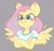 Size: 1154x1079 | Tagged: safe, artist:melodylibris, fluttershy, pegasus, anthro, g4, :t, angry, blushing, bust, clothes, crossed arms, cute, emanata, feather, female, frown, furrowed brow, gray background, madorable, peeved, pouting, shirt, shyabetes, simple background, solo, spread wings, t-shirt, three quarter view, wings