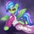 Size: 2048x2048 | Tagged: safe, artist:monstrum, oc, oc only, pegasus, pony, big eyes, butt, clothes, cute, dock, high res, hooves, looking at you, panties, plot, sexy, solo, stockings, sultry pose, tail, thigh highs, underwear, wings