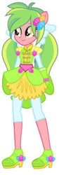 Size: 353x1054 | Tagged: safe, artist:sarahalen, lemon zest, human, equestria girls, g4, alternate universe, clothes swap, crystal guardian, crystal wings, simple background, solo, vector, white background, wings