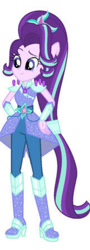 Size: 317x881 | Tagged: safe, artist:sarahalen, starlight glimmer, human, equestria girls, g4, alternate universe, boots, clothes swap, crystal guardian, high heel boots, shoes, simple background, solo, vector, white background