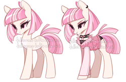 Size: 1280x840 | Tagged: safe, artist:dammmnation, oc, oc only, earth pony, pony, clothes, ear piercing, earring, earth pony oc, eyelashes, female, jewelry, mare, nose piercing, nose ring, obtrusive watermark, piercing, simple background, transparent background, watermark