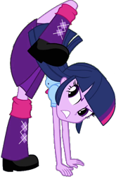 Size: 452x686 | Tagged: safe, artist:pascalmulokozi2, edit, edited screencap, screencap, twilight sparkle, human, equestria girls, g4, my little pony equestria girls, all fours, background removed, simple background, solo, transparent background, twilight sparkle (alicorn)