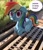 Size: 1931x2245 | Tagged: safe, artist:_ton618_, rainbow dash, pegasus, pony, g4, adorable distress, cute, dashabetes, dialogue, female, floppy ears, folded wings, looking at you, mare, no catchlights, open mouth, ponified animal photo, solo, speech bubble, stuck, sweat, sweatdrop, talking, talking to viewer, teeth, wings