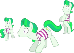 Size: 1276x914 | Tagged: safe, artist:pascalmulokozi2, edit, edited screencap, screencap, neon brush, earth pony, pony, g4, power ponies (episode), season 4, background removed, bipedal, henchmen, male, power ponies, show accurate, simple background, solo, stallion, transparent background