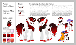 Size: 1920x1147 | Tagged: safe, artist:alexdti, oc, oc only, oc:eden doublestars, oc:zendra flame, pony, unicorn, female, mare, reference sheet