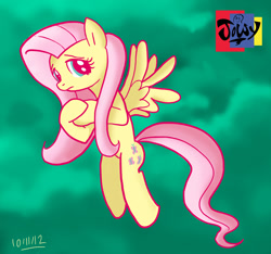 Size: 1494x1401 | Tagged: safe, artist:jowyb, fluttershy, pegasus, pony, g4, 2012, female, mare, old art, solo
