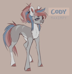Size: 2066x2144 | Tagged: safe, artist:maximpy, oc, oc only, earth pony, pony, high res, solo